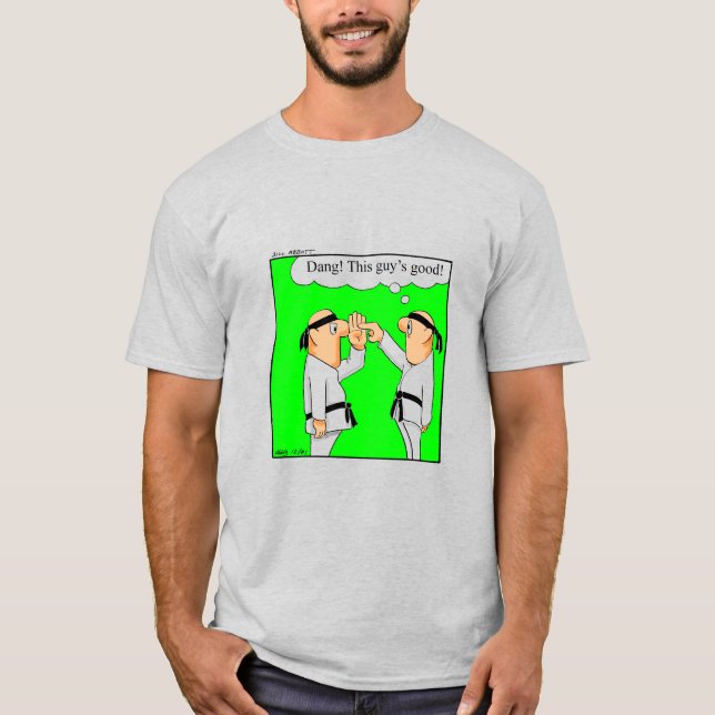 Camiseta de humor das artes marciais (Frente)
