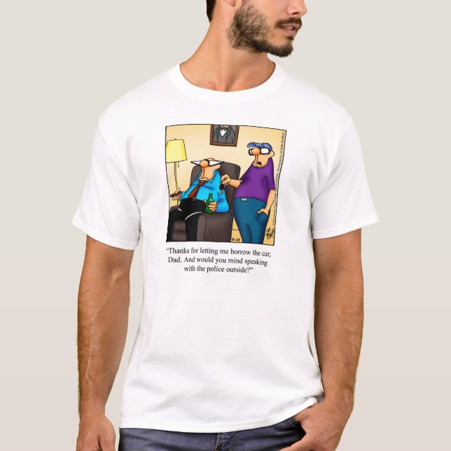 Camiseta de Humor do pai "Espectickles" (Frente)