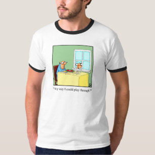 Camiseta de Humor Engraçado de Golfe