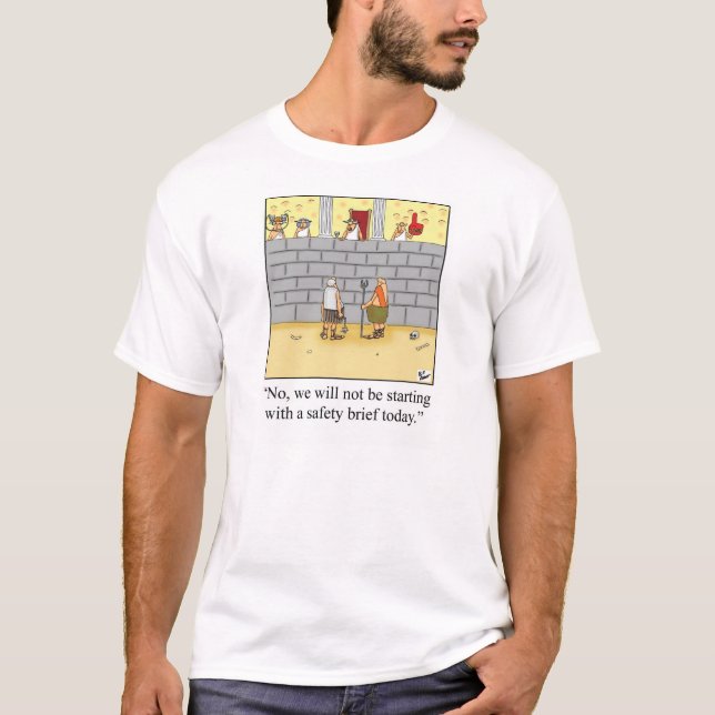 Camiseta de Humor Engraçado Gladiator (Frente)