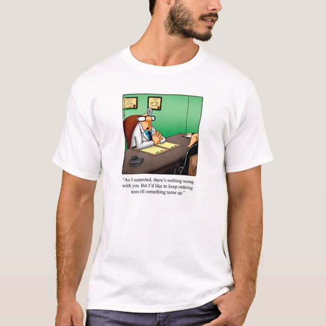 Camiseta de Humor Médico (Frente)