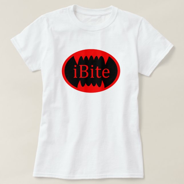 Camiseta de iBite (Frente do Design)
