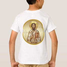 Camiseta de ícone ortodoxo de São Sava