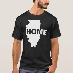 Camiseta de Illinois - Lar Longe de Casa
