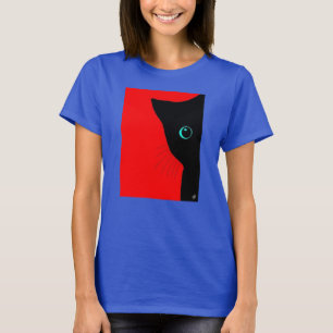 Camiseta de Imagem de Cat