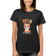 Camiseta de impressão de animal