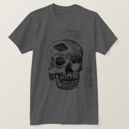 Camiseta de impressão de bloco de madeira de cavei