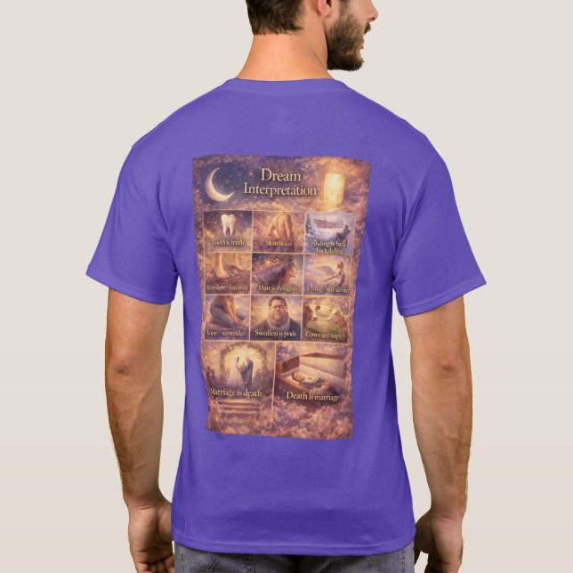 Camiseta de Interpretação de Sonhos (Verso)