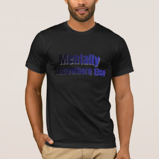Camiseta de Introvertido Engraçado Mentalmente em 