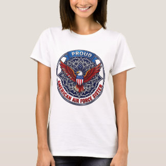 Camiseta de Irmã Orgulhosa da Força Aérea American