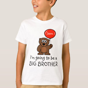 Camiseta de irmão mais velho para irmão Urso de