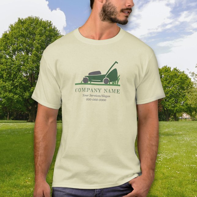 Camiseta de jardinagem e jardineiro (Lawn Care & Gardener T-Shirt)