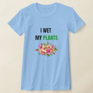 Camiseta de jardinagem floral Camisa para amantes