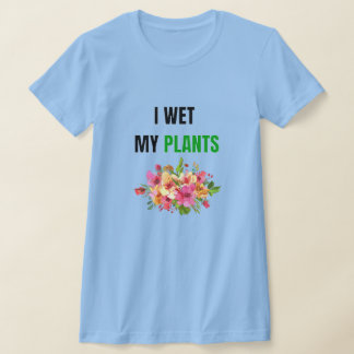 Camiseta de jardinagem floral Camisa para amantes