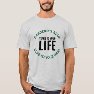 Camiseta de jardinagem masculina