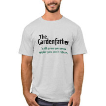Camiseta de jardinagem masculina
