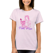 Camiseta de jardinagem para mães de plantas femini