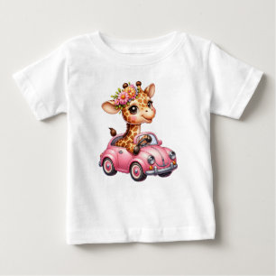 Camiseta de Jersey Fina para Bebê