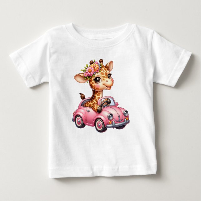 Camiseta de Jersey Fina para Bebê (Frente)