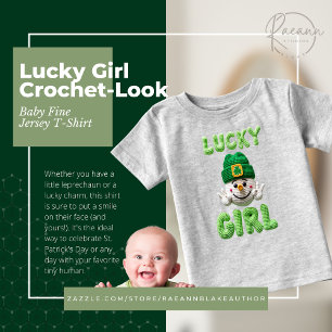 Camiseta de Jersey Fina para Bebê com Aparência de