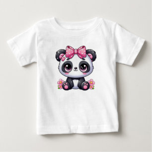Camiseta de Jersey Fina para Bebê Fofo & Adorável 