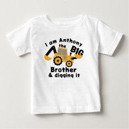 Camiseta de Jersey Fina para Bebê Promovido a Irmã