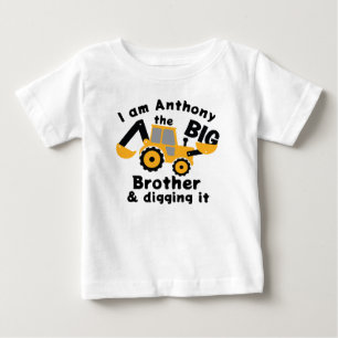 Camiseta de Jersey Fina para Bebê Promovido a Irmã