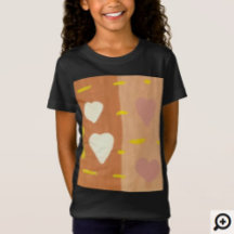 Camiseta de Jersey Fina para Meninas Vento de Amor
