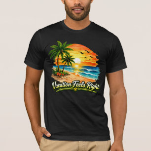 Camiseta de Jersey Macia Férias São Tão Certas EUA