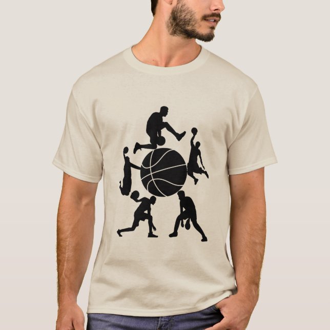 Camiseta de jogador de basquete (Frente)