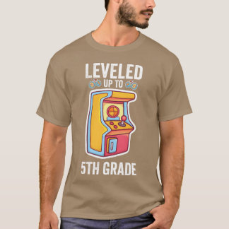 Camiseta de jogador de console de jogos do 5º ano 