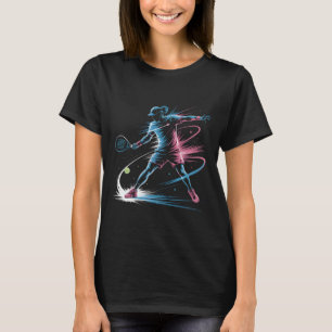 Camiseta de Jogador de Padel Neon, Tênis Padel Ret