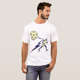 Camiseta de jogador de Pickleball Raio Rápido
