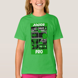 Camiseta de Jogadora de Tênis Júnior Feminino