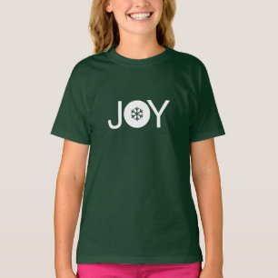 Camiseta de Joy Kids de Natal Verde