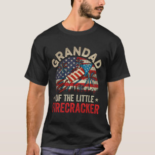 Camiseta De Julho, Avô De Aniversário Do Pequeno Bombeiro