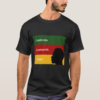 Camiseta de Juneteenth masculina