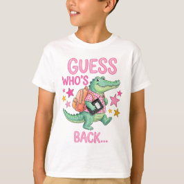 Camiseta de Lagarto Volta às Aulas .