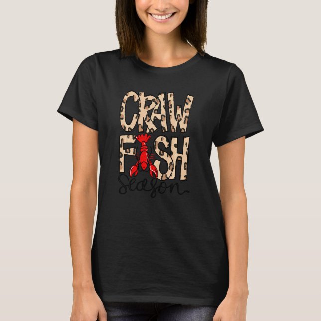 Camiseta de Lagostim da Temporada de Leopard Love (Frente)