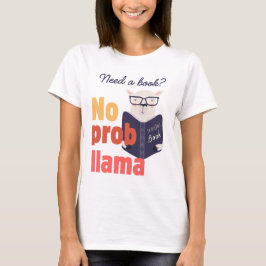 Camiseta de lama bibliotecária