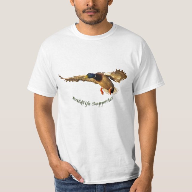 Camiseta de Landing Male Mallard Duck (Frente)