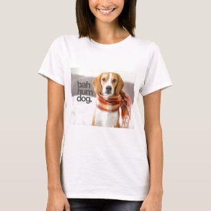 Camiseta De "lebreiro do cão do zumbido Bah"
