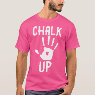 Camiseta de Levantamento de Peso e Escalada Chalk