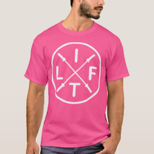 Camiseta de Levantamento de Peso Fitness Halteres