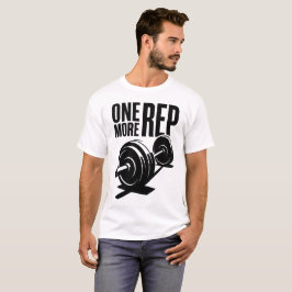 Camiseta de Levantamento de Peso One More Rep - Es