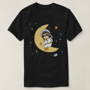 Camiseta de Leve Espacial Adorável