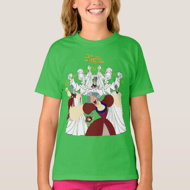 Camiseta de Leve Longa da Princesa Swan (Frente)