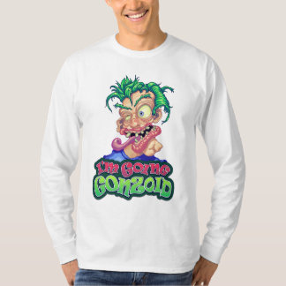 Camiseta de Leve Longa dos Homens Gonzoid