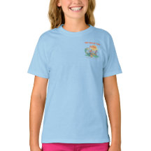Camiseta de Lições de Energia para Meninas/Criança