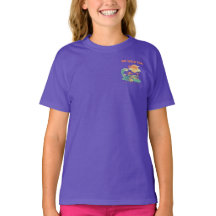 Camiseta de Lições de Energia para Meninas/Criança
